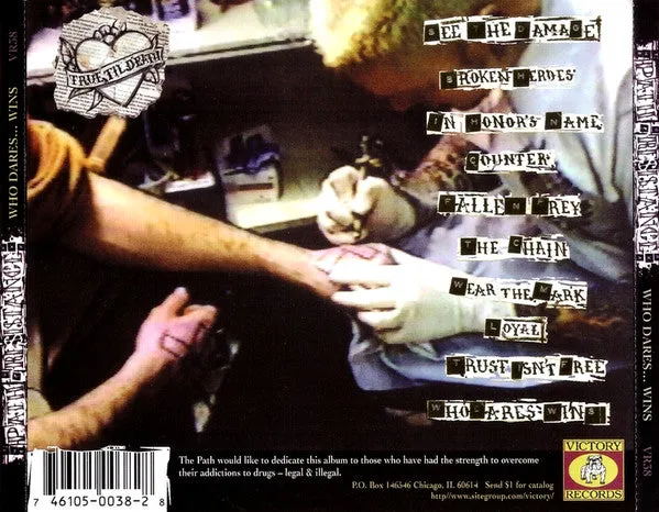 Path Of Resistance Who Dares Wins VR38 CD brukt hardcore