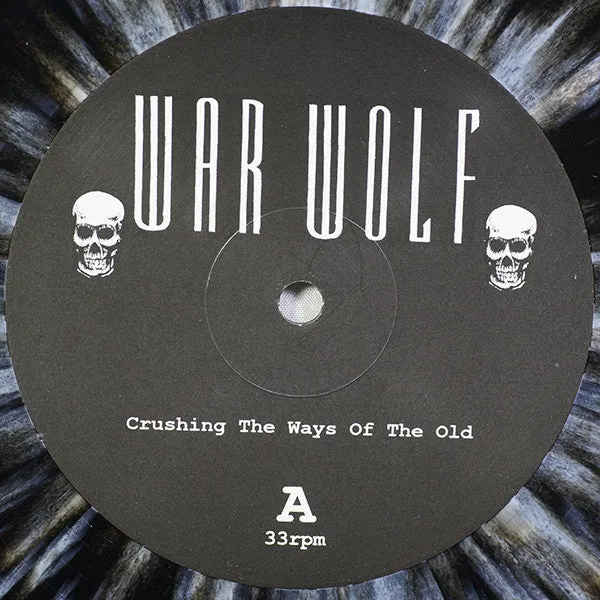 War Wolf Crushing The Ways Of The Old LP splatter brukt
