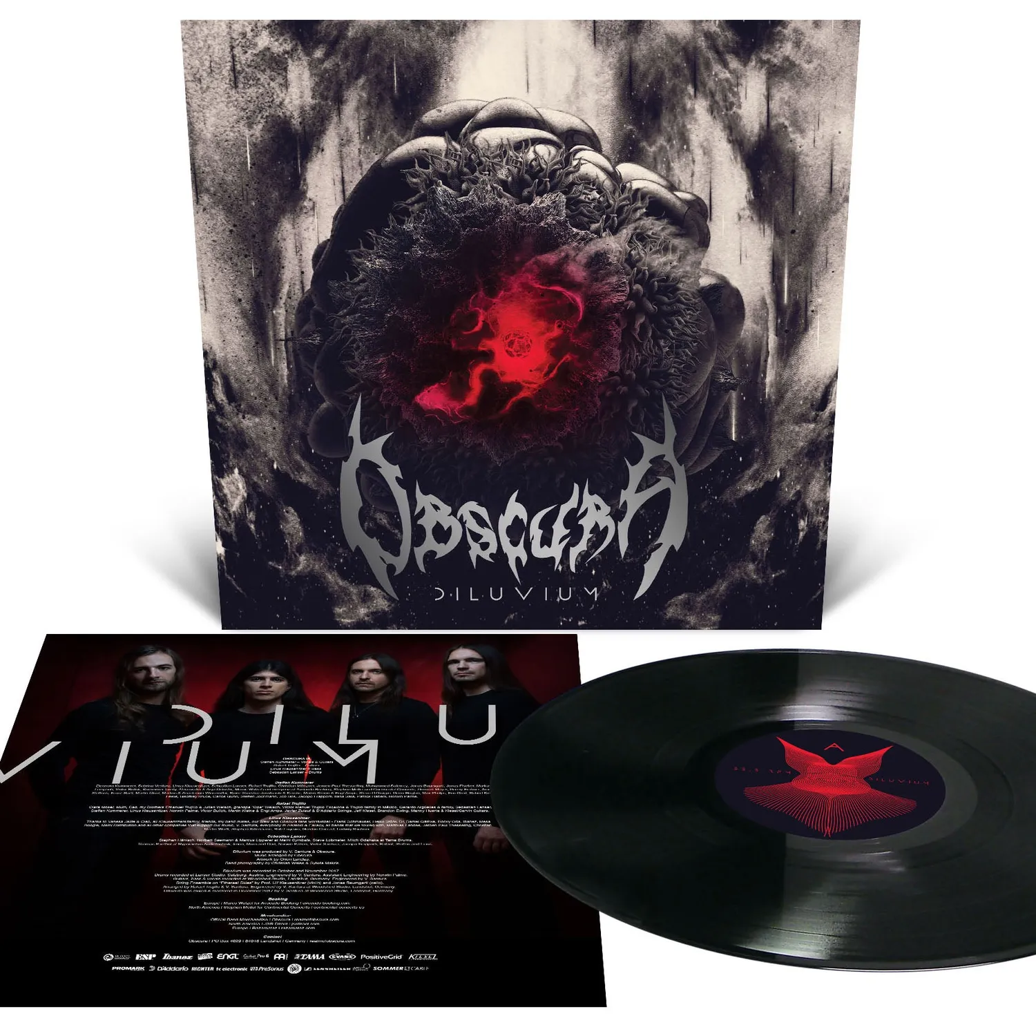 Obscura Diluvium LP prog death metal
