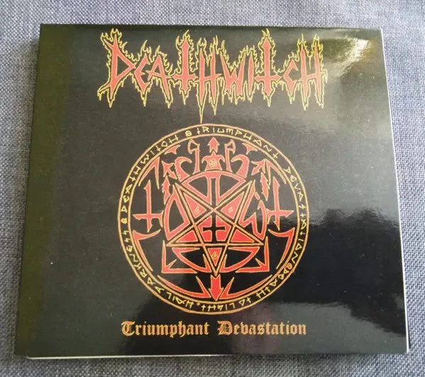 Deathwitch Triumphant Devastation CD deluxe digipak brukt black metal