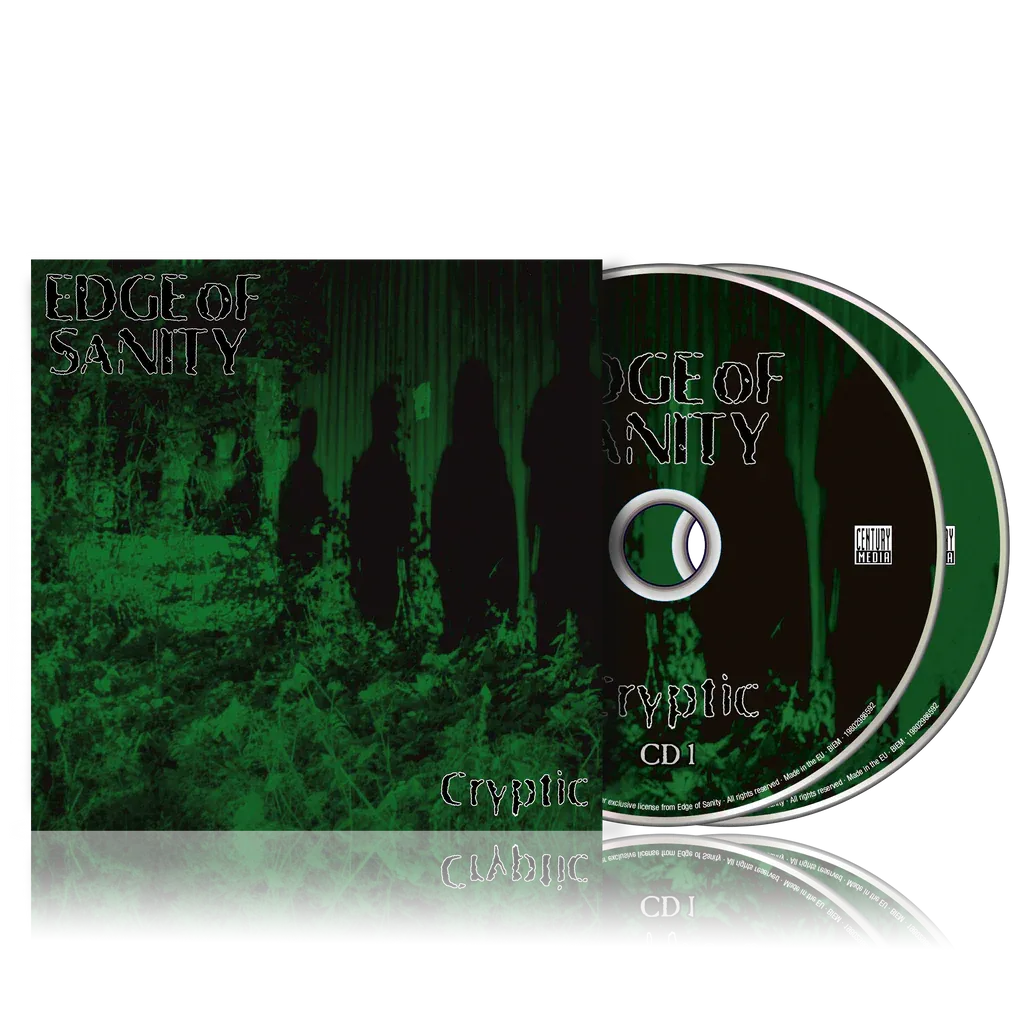 Edge Of Sanity Cryptic Deluxe 2CD CD death metal