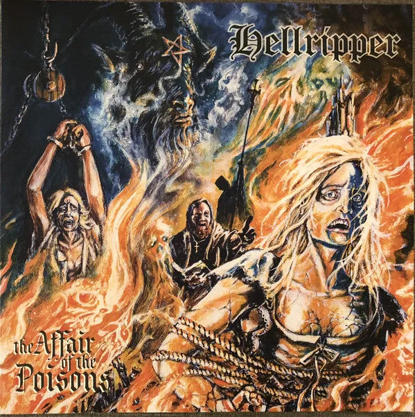 Hellripper The Affair Of The Poisons LP album brukt