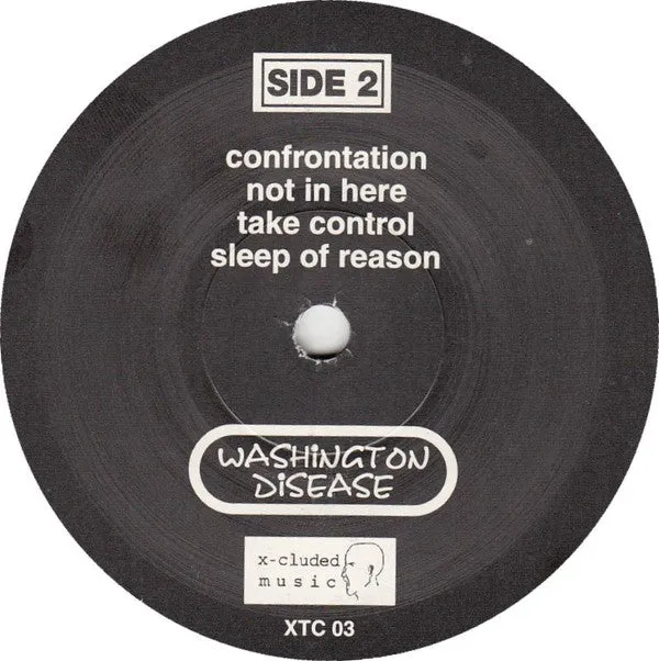 Washington Disease Wasteaway 7" brukt G+ punk