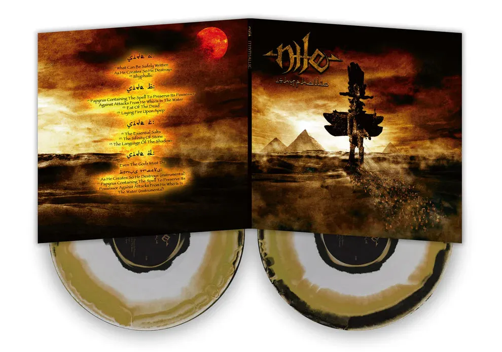 Nile Ithyphallic 2LP swirl vinyl death metal