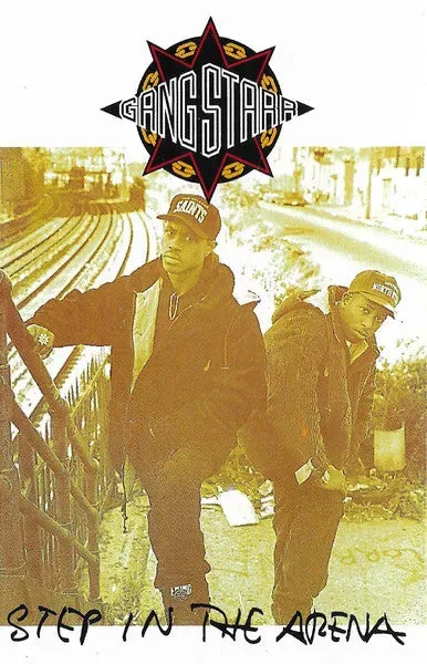 Gang Starr Step In The Arena kassett UK 1991 brukt