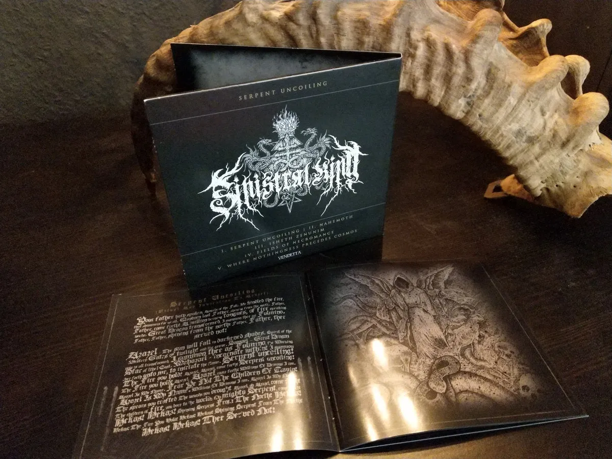 Sinistral King Serpent Uncoiling CD occult black metal