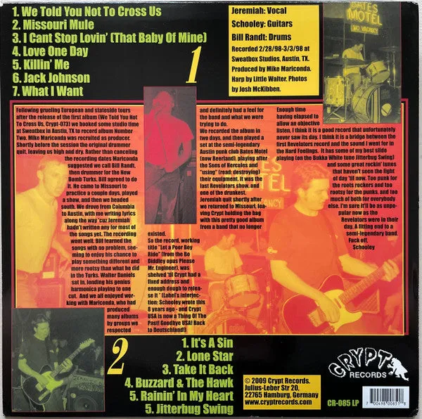 Revelators Let A Poor Boy Ride LP brukt garasjerock