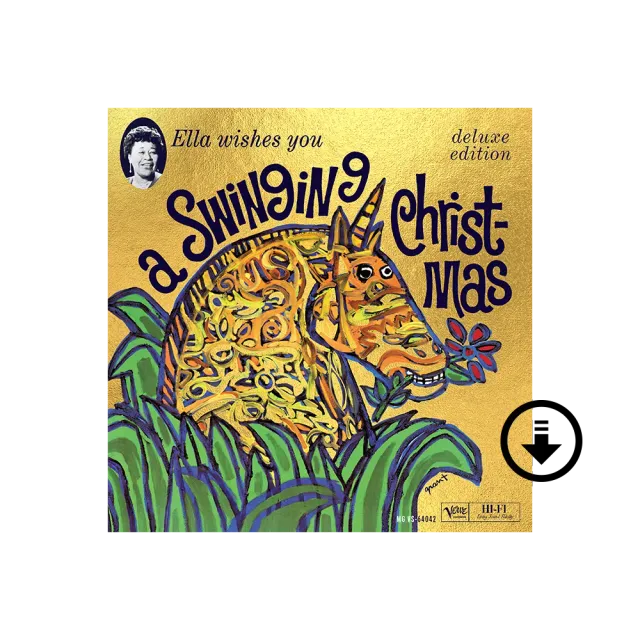 Verve Ella Fitzgerald Swinging Christmas digital deluxe album
