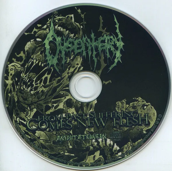 Dysentery From Past Suffering Comes New Flesh CD brukt