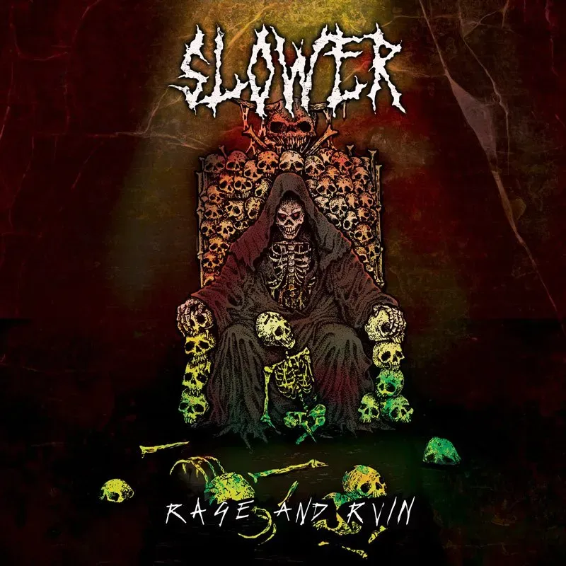 Heavy Psych Sounds Slower Rage And Ruin CD digipak sludge