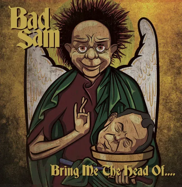 Bad Sam Bring Me The Head Of LP grønn vinyl brukt
