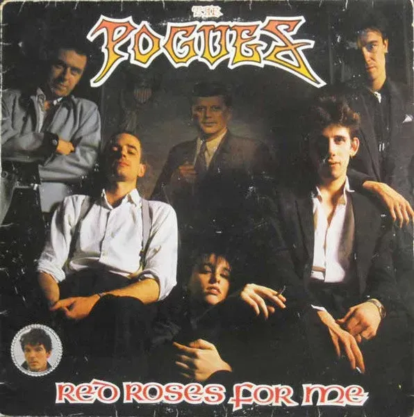 The Pogues Red Roses For Me LP vinyl brukt 1984