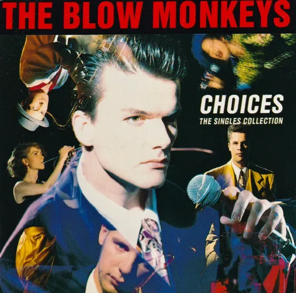 The Blow Monkeys Choices Singles Collection CD brukt 1989 synth-pop