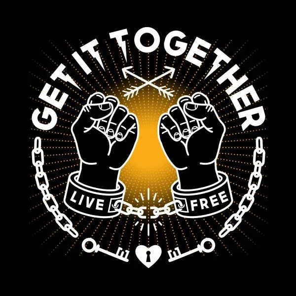 Get It Together Live Free LP vinyl 300 opplag brukt