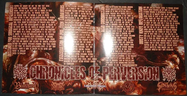 Kraanium Chronicles Of Perversion CD brukt death metal