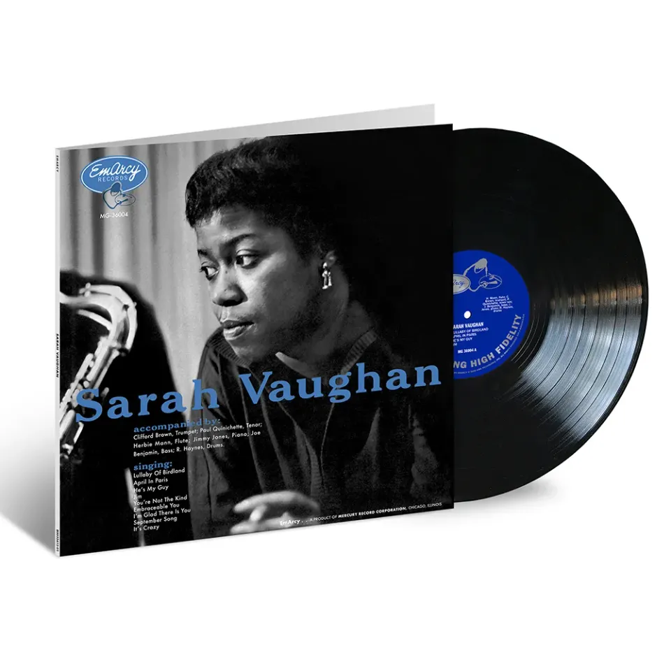 Verve Sarah Vaughan With Clifford Brown LP 180g vinyl