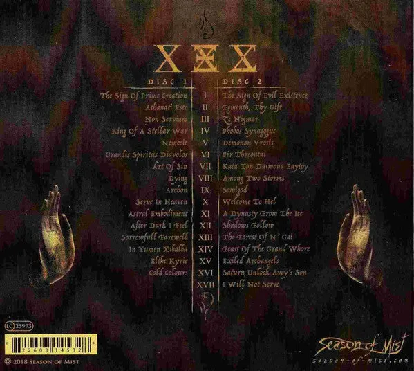 Rotting Christ Their Greatest Spells 2CD digipak brukt samling
