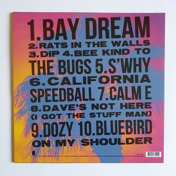 Culture Abuse Bay Dream LP vinyl rosa/blå brukt