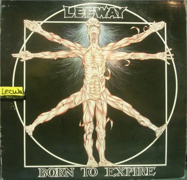Leeway Born To Expire LP promo brukt hardcore