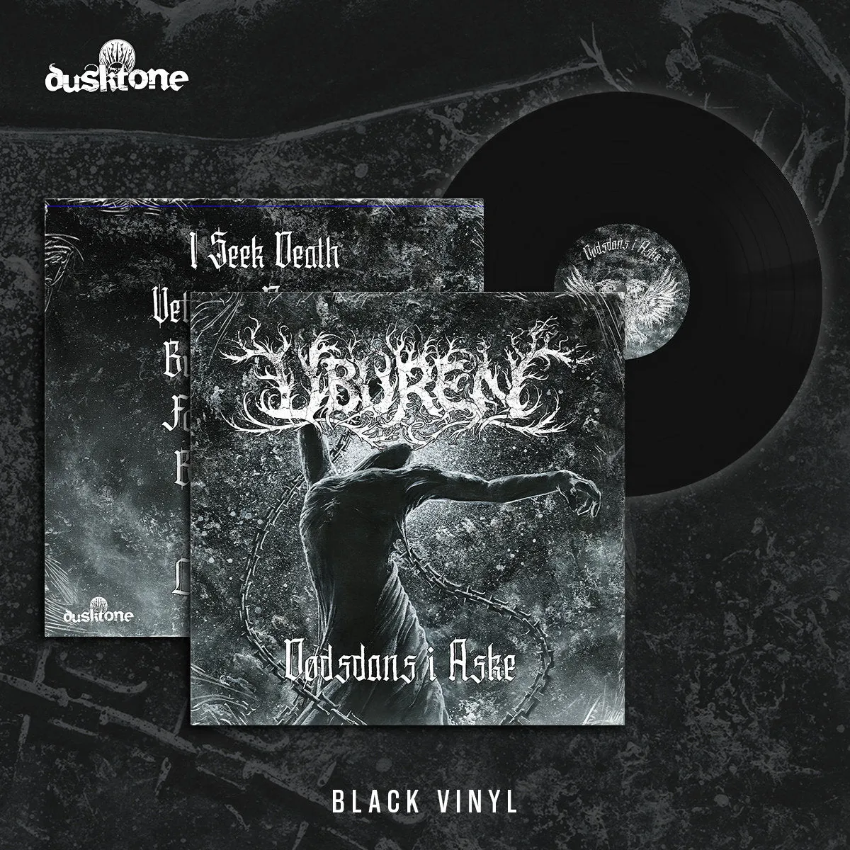 Uburen Dødsdans I Aske LP svart vinyl preorder