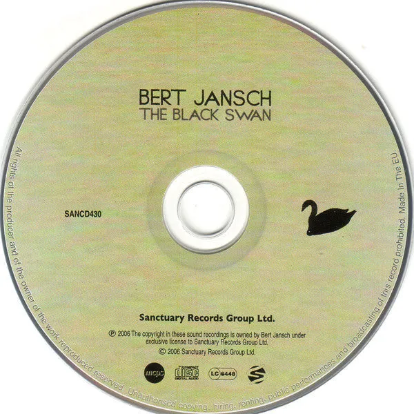 Bert Jansch Black Swan CD brukt album folk