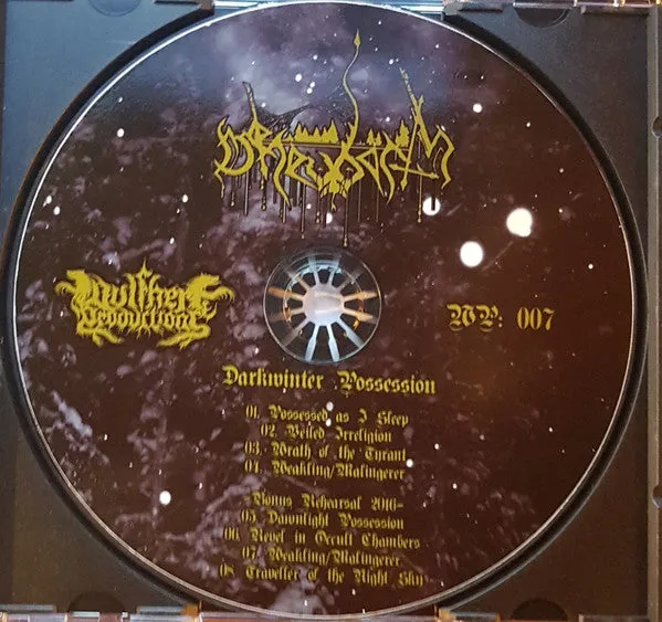 Deheubarth Darkwinter Possession CDr brukt Ltd black