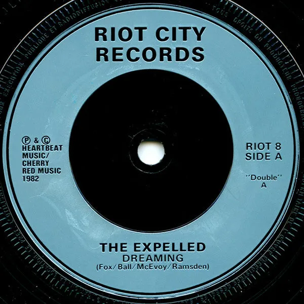 The Expelled No Life No Future 7" EP brukt punk