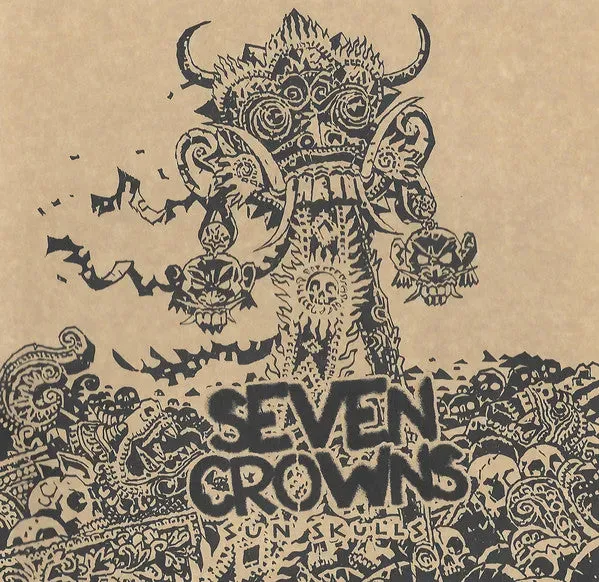 Seven Crowns Sun Skulls LP grønn vinyl brukt