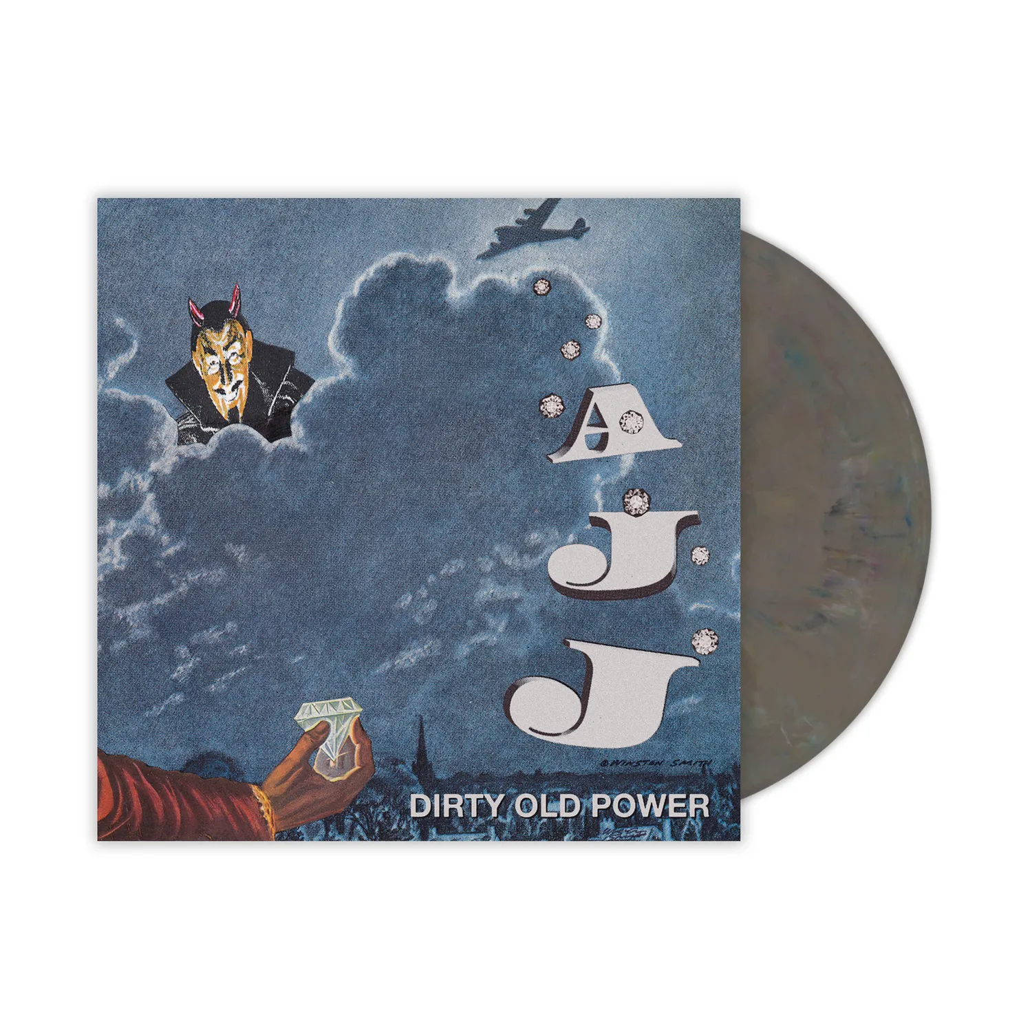 AJJ Dirty Old Power LP vinyl eco mix forhånd