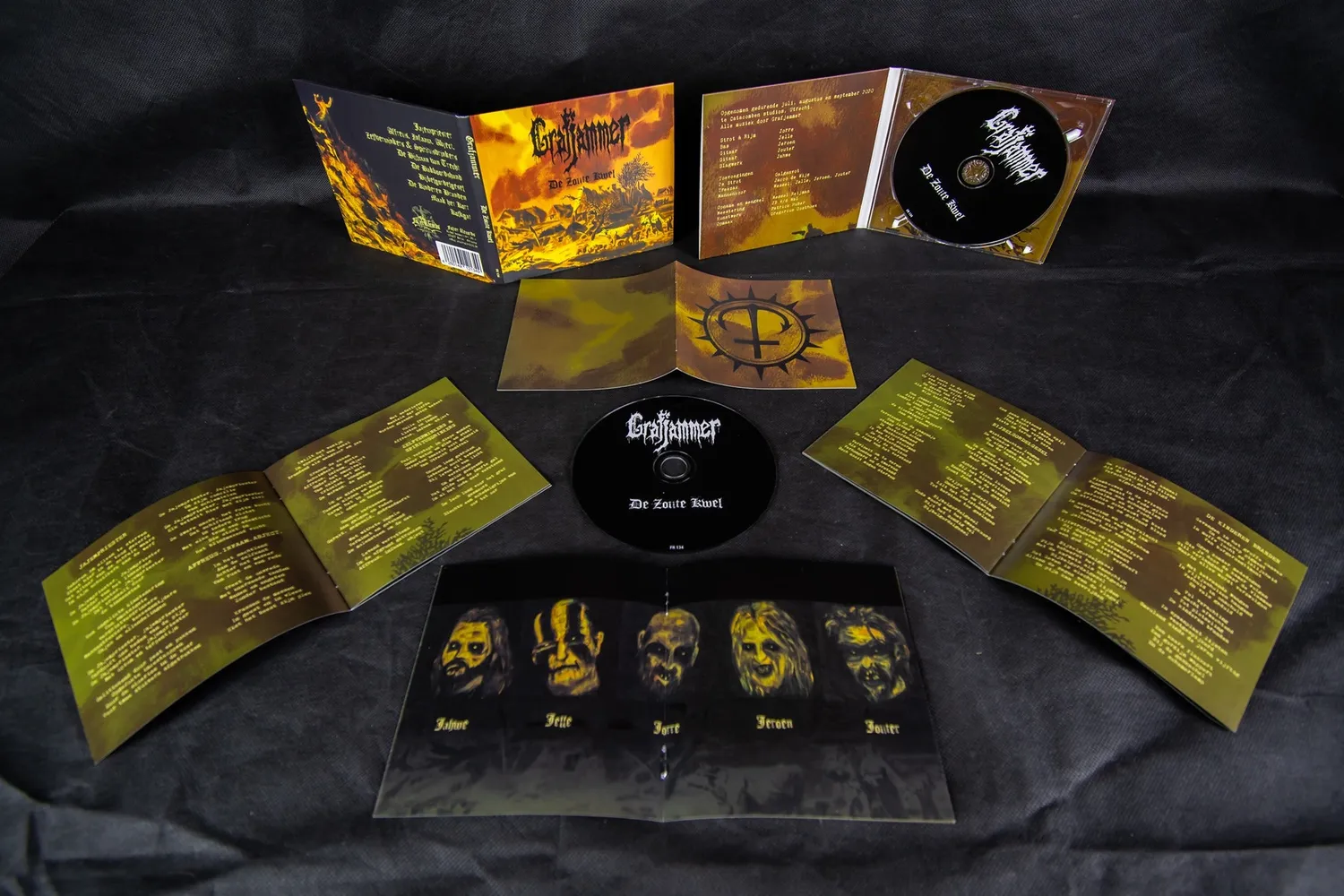 Grafjammer De Zoute Kwel CD nederlandsk black metal