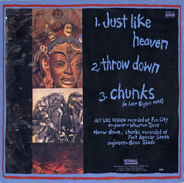 Dinosaur Jr. Just Like Heaven 12" vinyl brukt – etset B-side