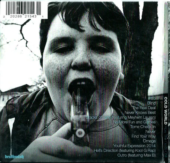 Cold World How The Gods Chill CD brukt digipak 2014