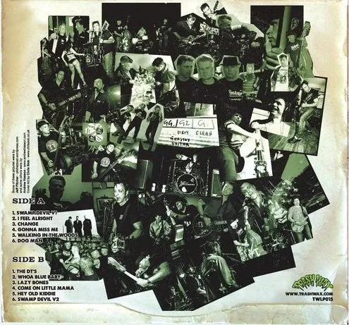Hillmans Taking Trash Back In LP rød vinyl brukt ltd