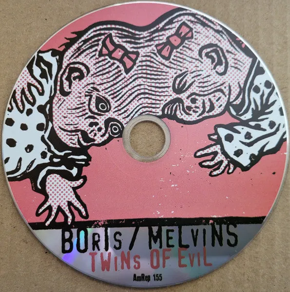 Boris Melvins Twins Of Evil CD EP brukt sludge