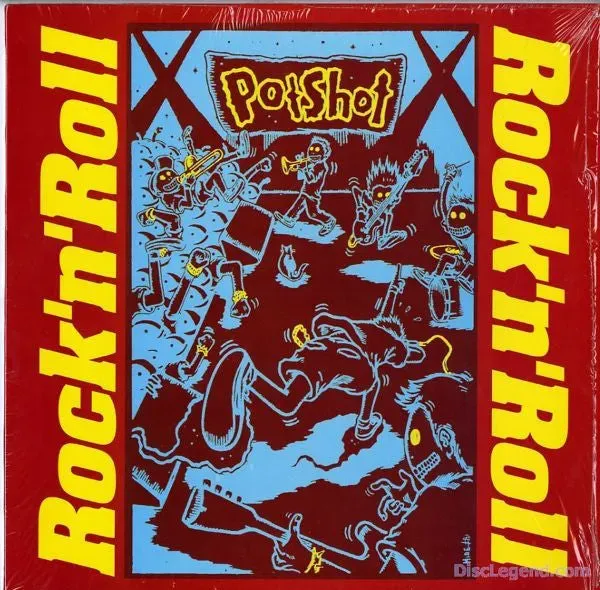 Potshot Rock'n'Roll LP vinylplate svart brukt 1999