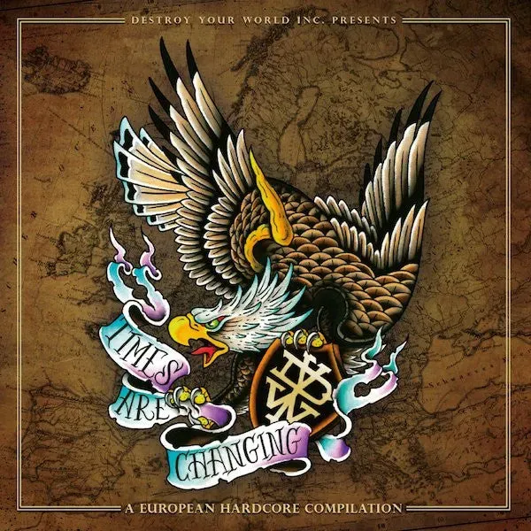 Various Times Are Changing LP vinyl splatter brukt