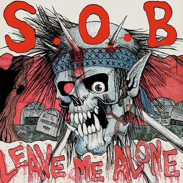 S.O.B. Leave Me Alone 7" vinyl brukt Japan 1986