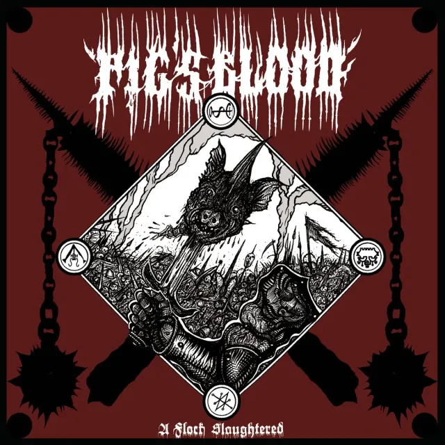 Pig's Blood A Flock Slaughtered LP svart vinyl 140g