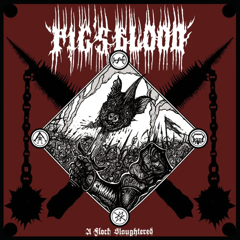 Pig's Blood A Flock Slaughtered LP svart vinyl 140g