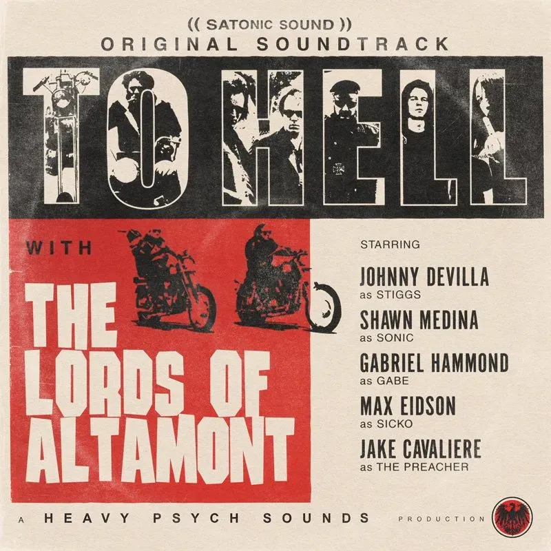 The Lords Of Altamont To Hell vinyl LP garage