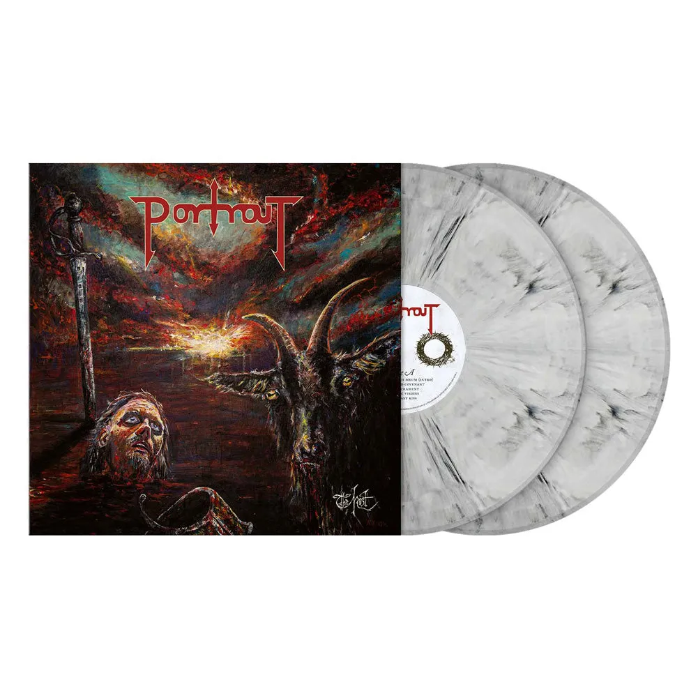 Portrait The Host 2LP hvit svart marmorert vinyl