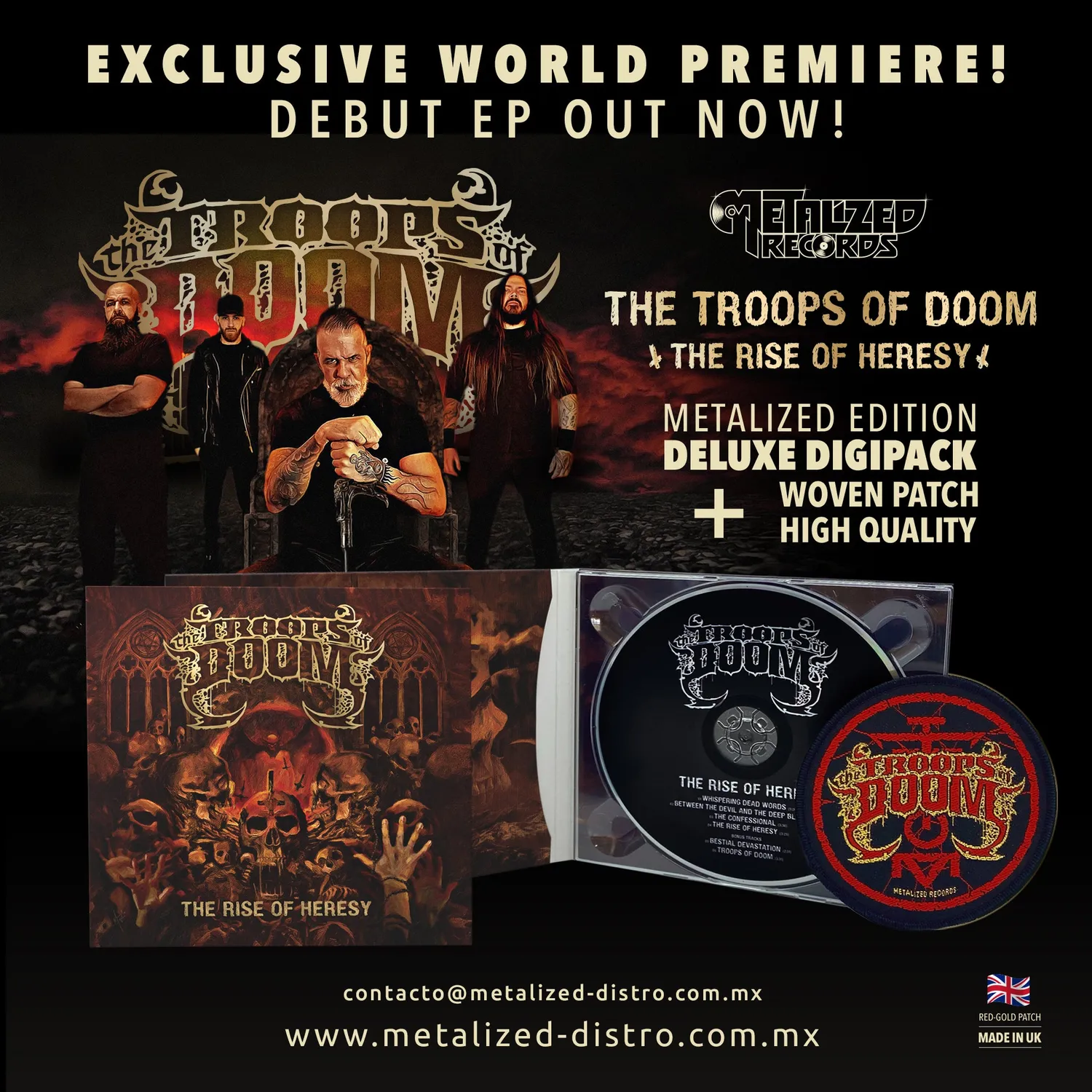 The Troops Of Doom Rise Of Heresy MCD + patch