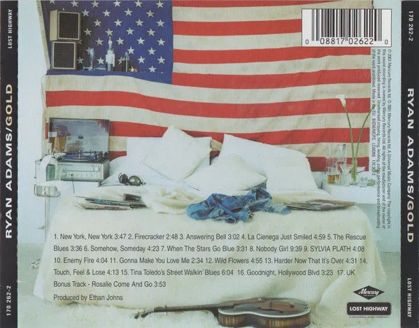 Ryan Adams Gold CD brukt special edition