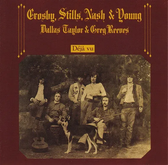 Crosby Stills Nash & Young Déjà Vu CD brukt remastret