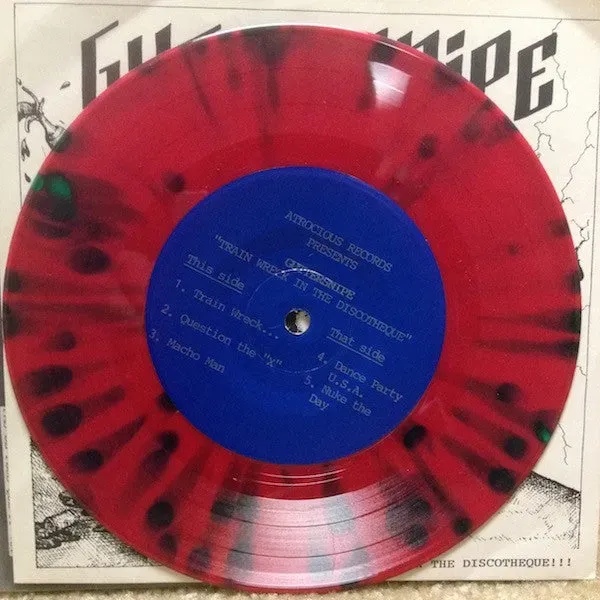 Guttersnipe – Train Wreck In The Discotheque 7" rød vinyl
