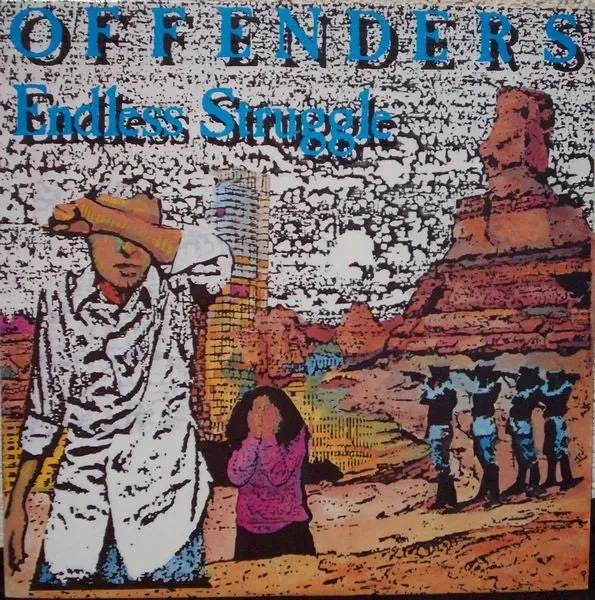 Offenders Endless Struggle LP brukt hardcore