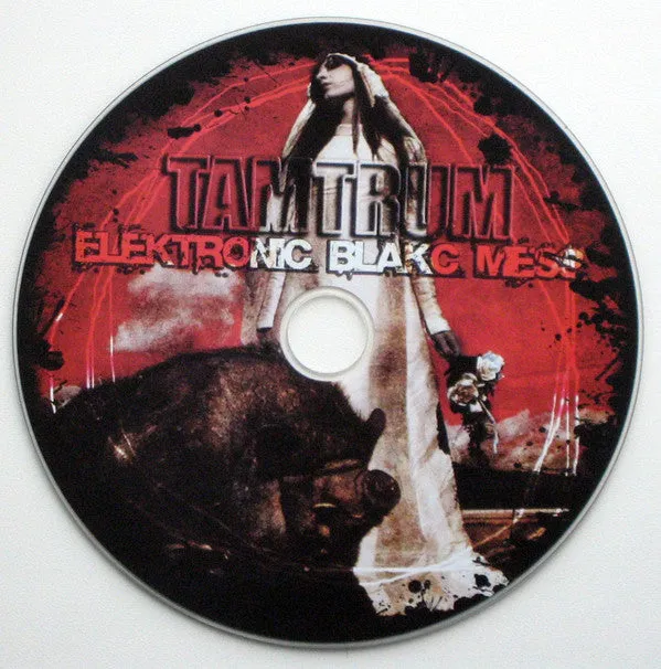 Tamtrum Elektronic Blakc Mess CD brukt VG+ electro