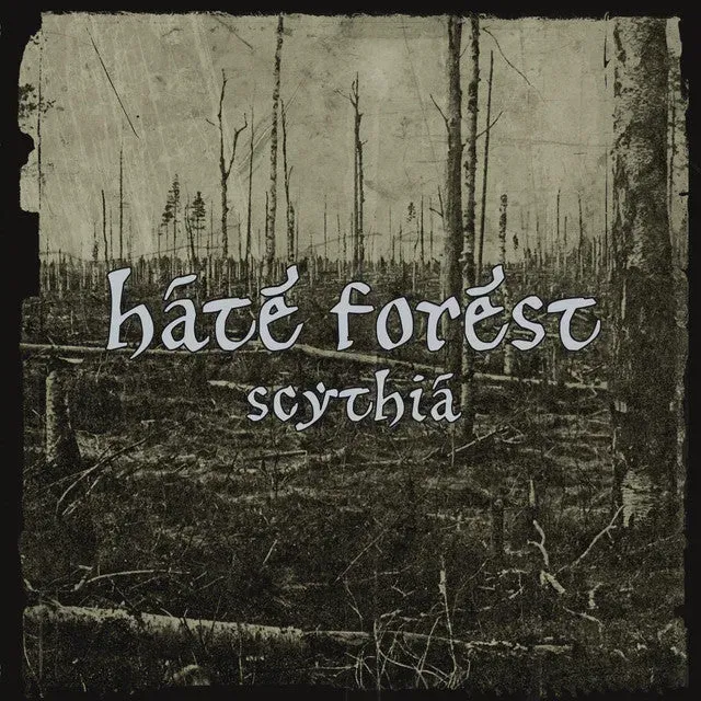 Hate Forest Scythia LP grå splatter vinyl