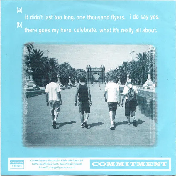One X More They Say That You Sold Out 7" vinyl EP brukt hardcore