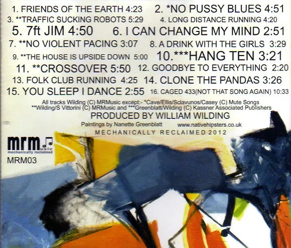 And The Native Hipsters Original Copy CD brukt